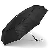 ShedRain Vortex Automatic Compact Folding Travel Umbrella – Push-Button Open & Close, Vented Doub...