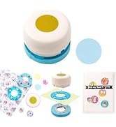1" Circle Magnetic Punch, Craft Hole Punch, Anywhere Everywhere Puncher Precise Positioning Frame...