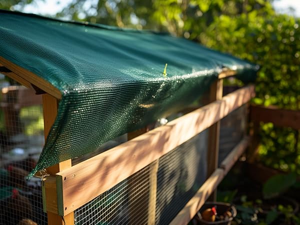 shade cover kennel