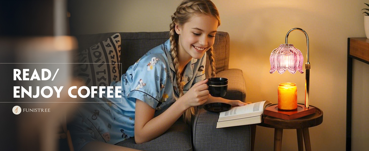 Candle Warmer Lamp with Timer Dimmable