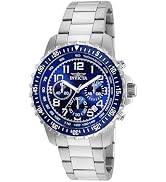 Invicta Men's 1326 Invicta II Chronograph Black Dial Two-Tone Stainless Steel Watch