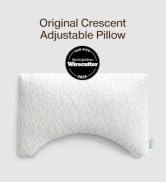 Coop Home Goods Crescent Back and Side Sleeper Pillow - Pillow for Neck and Shoulder Pain Relief,...