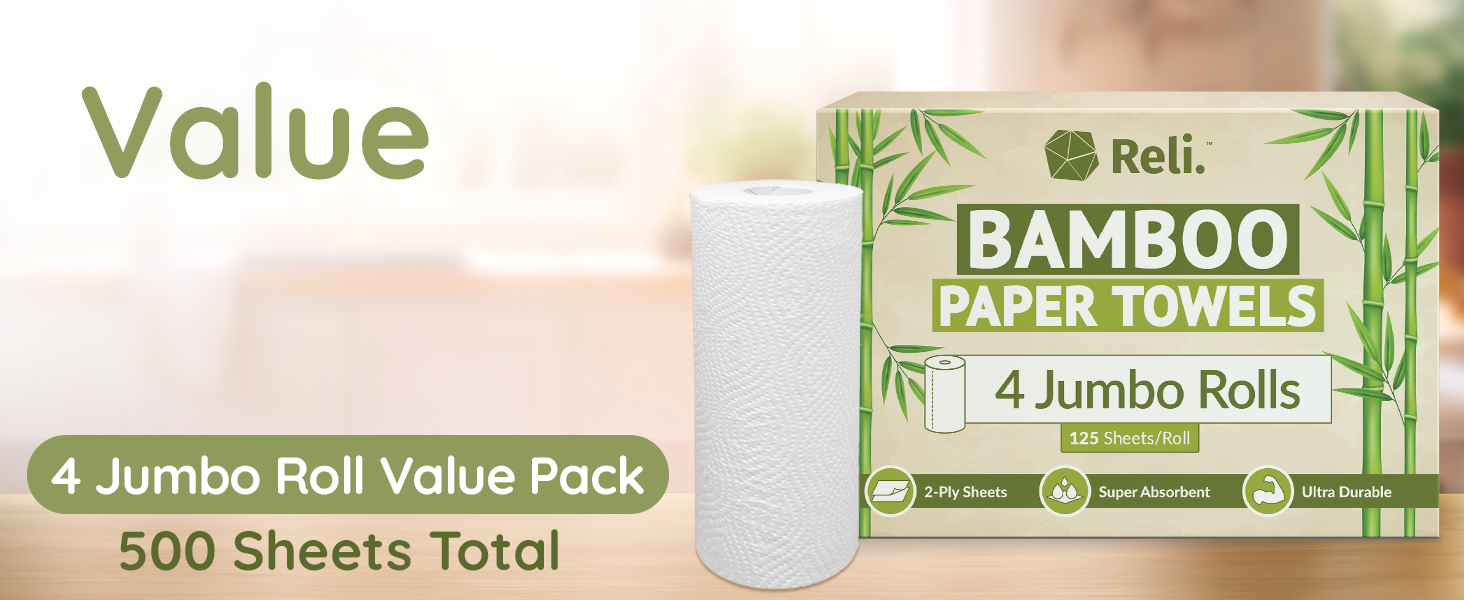 Value paper towels 500 sheets