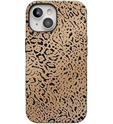 Casely iPhone 15 Case | Born to Be Wild | Jaguar Print Case | Compatible with MagSafe | Bold Prot...
