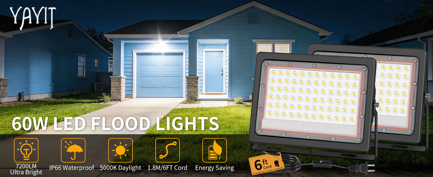 led flood light outdoor