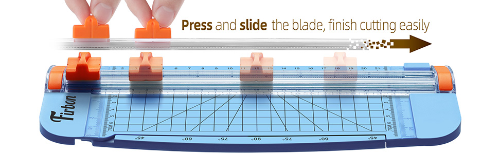blue paper cutter