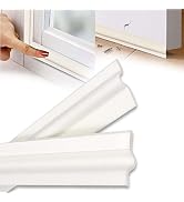 118 Inch Window Weather Stripping Door Seal Strip,Self Adhesive Window Insulation Foam Weather St...