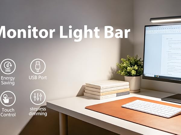 Computer Monitor Lamp