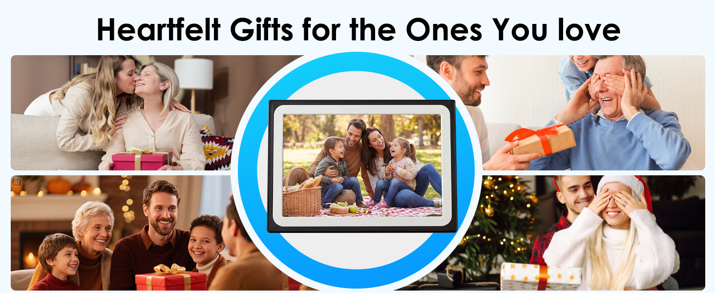 digital picture frame large