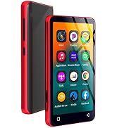 80GB MP3 Player with Bluetooth and WiFi, MP4 MP3 Player with Spotify 4" Full Touch Screen, Androi...