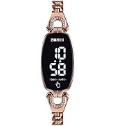GOSASA Top Brand Electronic Luxury Womens Watch LED Touch Screen Ladies Digital Watches Quart Wat...