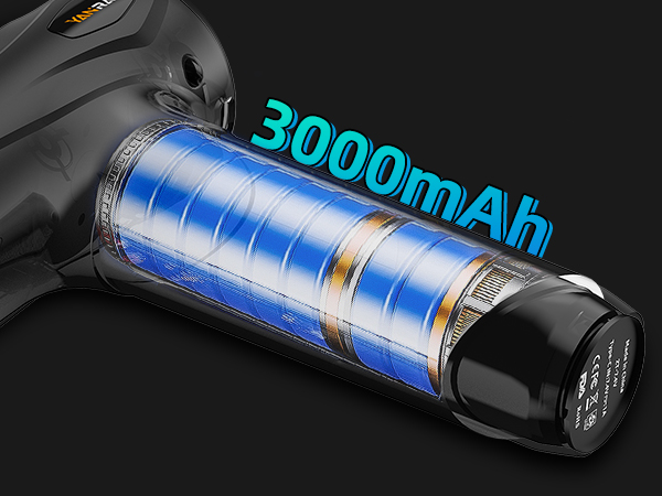 3000mAh Battery Capacity