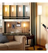 Ambimall Floor Lamps for Living Room, Modern Floor Lamp with Remote Control and Stepless Dimmable...