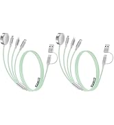 2 Pack Charging Cable for Apple Watch Charger/Samsung/iPhone Charger,Car/Office/Camping/Travel Es...