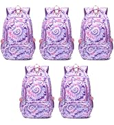 BLUEFAIRY Kids Backpacks for Girls in Bulk Elementary Primary Middle School Bags for Aged 8-10 fo...