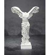 PEYZCNOK Greek Goddess Statue Winged Victory Goddess, 5.5"" x 3.9"" x 2.9"" Greek Mythology Class...