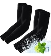 AZOI Arm Sleeves Cooling Sports Sleeve Arm Compression Sleeve UV Sun Protection UPF 50 Tattoo Cov...