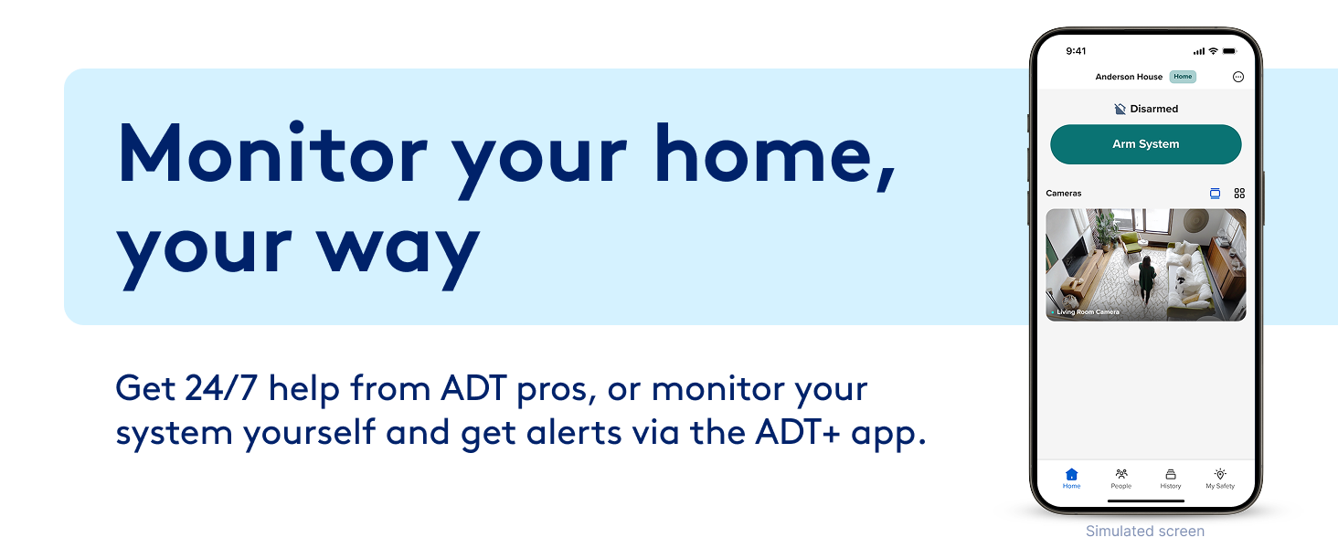 Monitor your home, your way