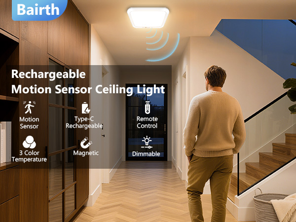rechargeable ceiling light