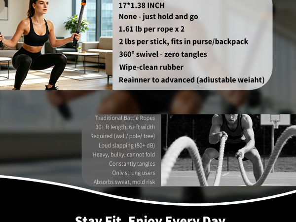 workout ropes