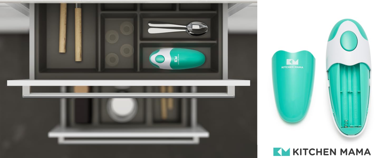 kitchen mama can opener small can opener can opener for arthritis hands free can opener for seniors