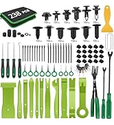 GOOACC 238Pcs Trim Removal Tool, Auto Push Pin Bumper Retainer Clip Set Fastener Terminal Remover...