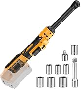 3/8" Cordless Ratchet Wrench Compatible with Dewalt 20V MAX Batteries(No Battery) 6-inch Extended...