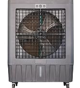 HESSAIRE Products C92 Evaporative Cooler for 3,000 sq. ft, Gray 11,000 CFM, MC92V