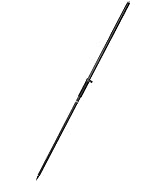 MUTOOP Durable 2m Carbon Fiber GPS Pole - 2-Section Design with 5/8” Adapter & Bubble (Black)