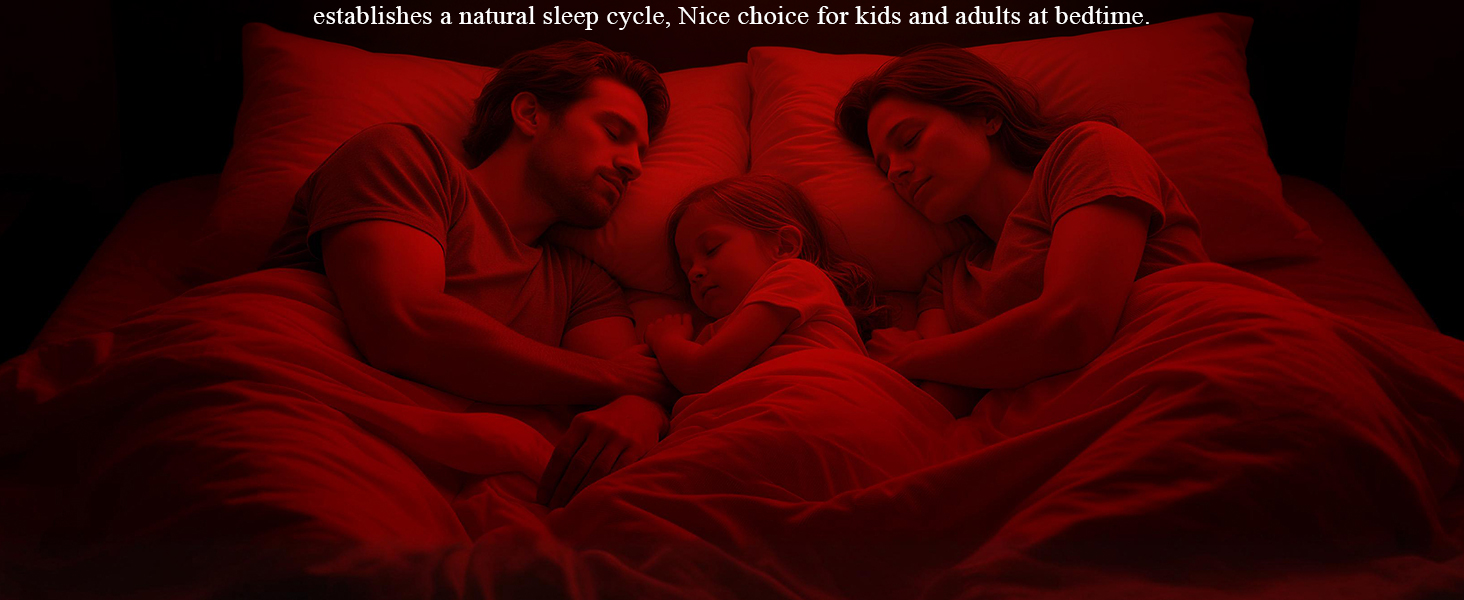 helight sleep light red
