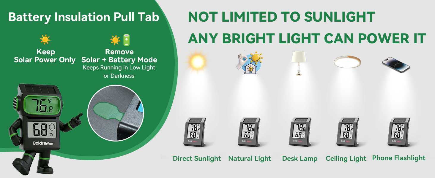 solar thermometer