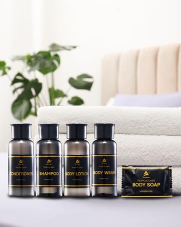 avistar hotel shampoo conditional body soap lotion toiletries set with soap bar