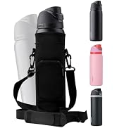 KronosRising Thermos Storage Bag Outdoor Sports Water Bottle Carrier Bag Waterproof Insulation Ne...