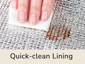 Quick-clean Lining