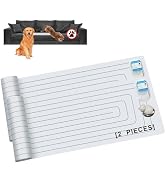SEERWAY 2-Pieces Pet Shock Mat with Tester for Dogs & Cats - Keep Off Couch, Bed, Kitchen Counter...
