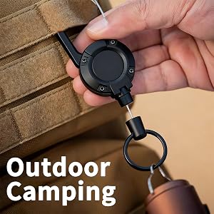 Heavy Duty Retractable Keychain
