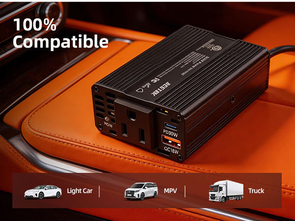 11-15V car inverter for light car mpv truck