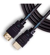 SatelliteSale Digital High-Speed 1.4 HDMI Cable (4K/30Hz 10.2Gbps) PVC 2160p Black Cord (3 Feet)
