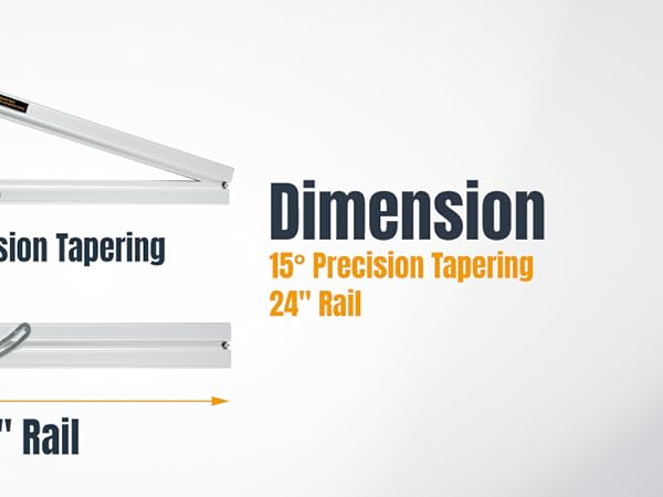taper jig table saw straight line ripping furniture making chair legs woodworking accessory 71035