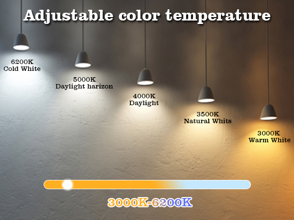 adjustable color temperature