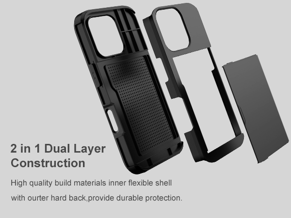 for iphone 16 pro max case dual layer