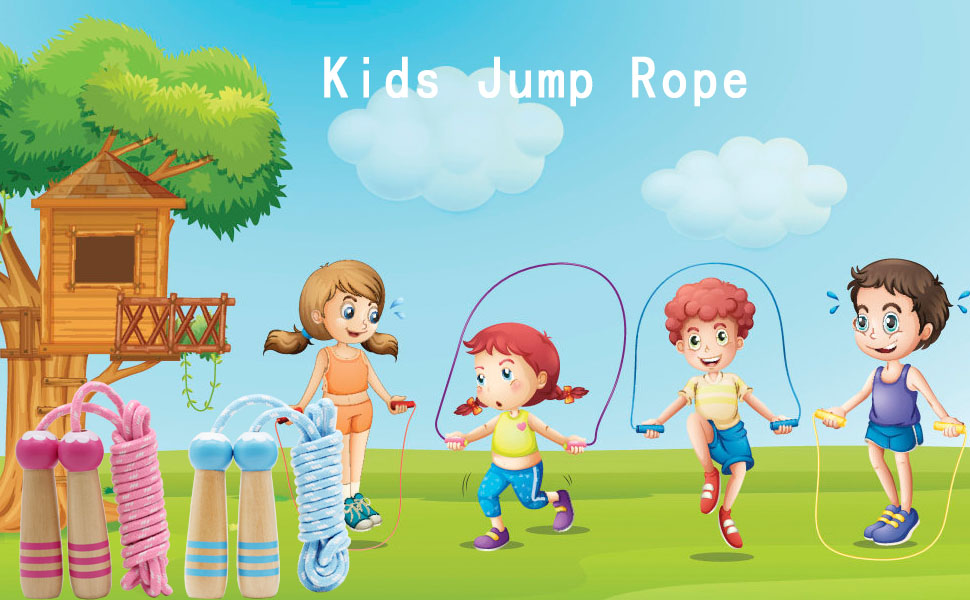 cotton jump rope for kids
