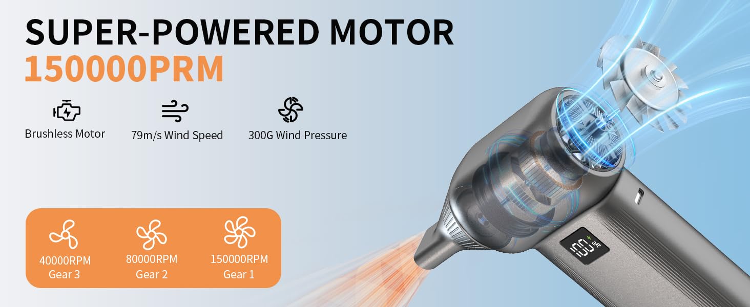Three-speed wind adjustment