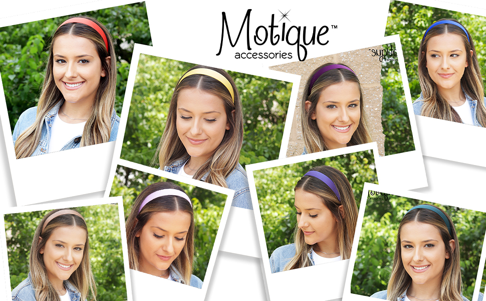 satin headband banner