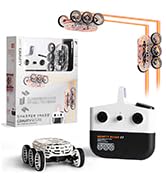 Sharper Image Remote Control Gravity Rover, Antigravity Floor Wall & Ceiling Crawler, Upside Down...