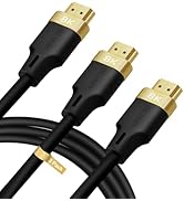 avedio links 8K HDMI Cable 6ft 3 Pack Ultra High Speed 48Gbps HDMI 2.1 Cable Durable Gold Plated,...