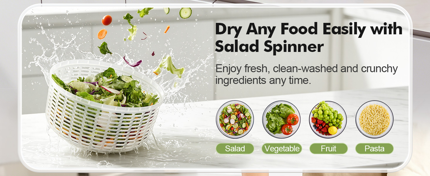 salad spinner lettuce spinner easy to dry
