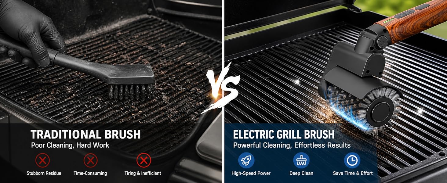 Electric Grill Brush - 3