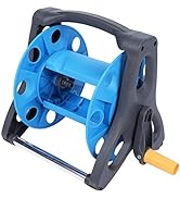 Jiawu Garden Hose Reel, Garden Water Pipe Hose Reel Cart, Portable Hose Reel Holder Water Hose Ho...