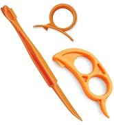 Orange Peeler Tools Citrus Peel Cutter Plastic Easy Fruit Vegetable Slicer Cutter Lemon Peeler Op...